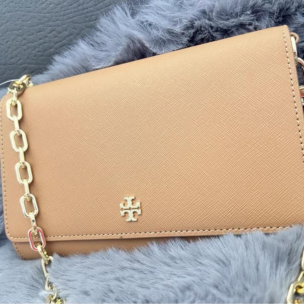 New!Tory Burch Leather Crossbody Bag - Picture 3 of 9